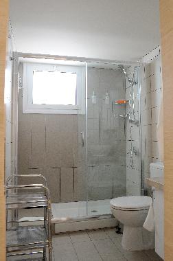 The Bathroom with Shower Cabin 