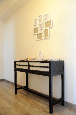 The Information Desk with guide books , maps , recommentations 