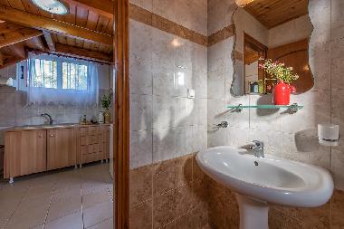 Bathroom of small villa for 2/3 persons