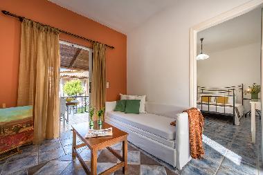 Sitting room of apartment for 4/6 persons