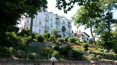 View of the building from the sea
