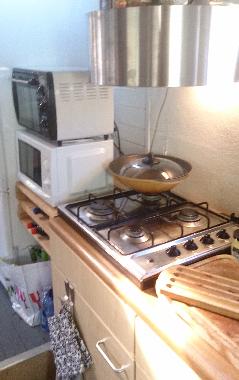Kitchen with full equipment
