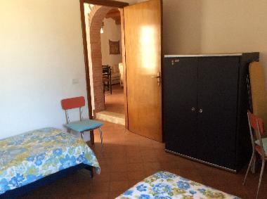 Two single beds bedroom