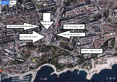 Location of the apartment