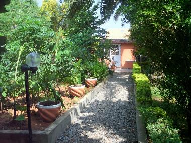 Entrance to the Royal Palm Apartment