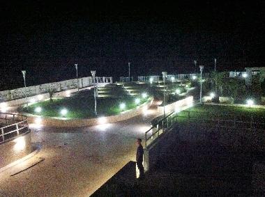 Residence in the night