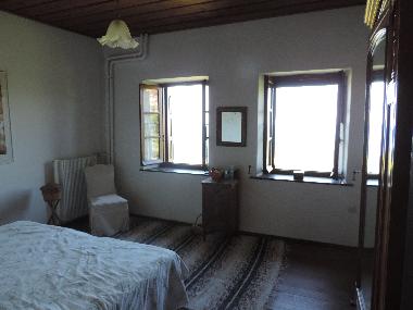 Master bedroom on second floor