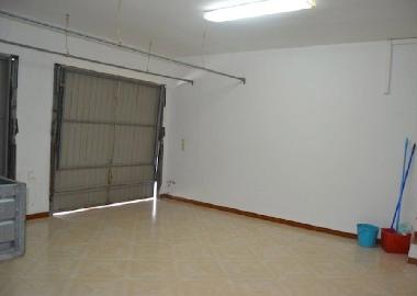 inside of the garage