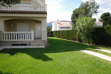 house and terraces and parking