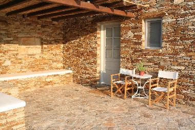 Vernada in font of the second bedroom