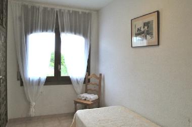 bedroom with simple beds