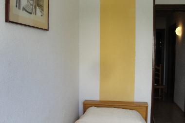 bedroom with simple beds