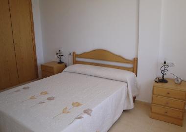 bedroom with double bed