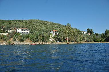 beach in front of the apartments