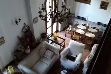 Living room from mezzanine
