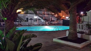 Pool at night