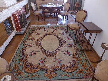living room with authentic Vienesse furniture