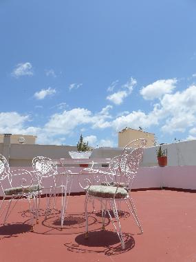 open terrace with mountain view 40m2