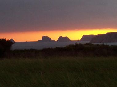 View of the front rooms and garden