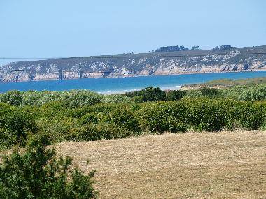 view from front rooms and garden