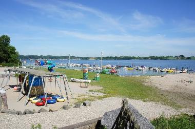 Also a playground and a small boats harper at the campsite