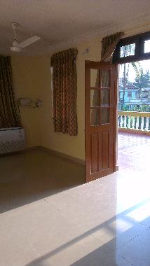 Upper floor lobby and terrace area