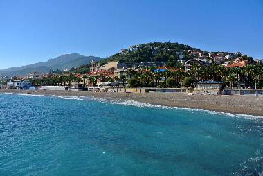 Pietra Ligure, the coast and the beach
