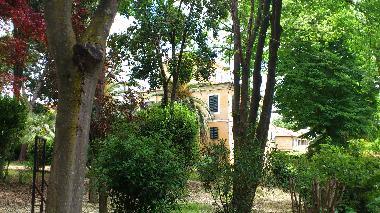 garden of the villa