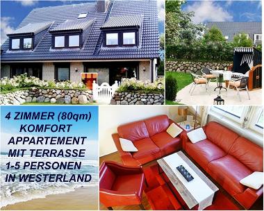 Holiday Apartment in Westerland/Sylt (Nordfriesische Inseln) or holiday homes and vacation rentals