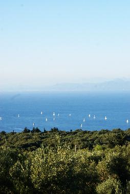 view from the villas