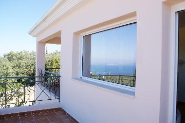 View reflecting on window