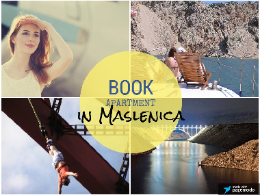 More than 200 sunny days. Beautiful blue sea. Bungee jumping (highest in Croatia).