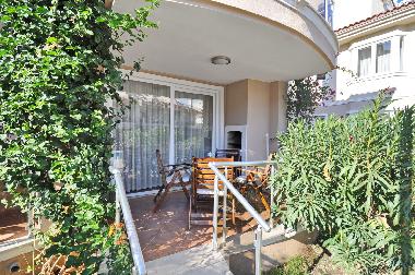 Outside view of one of the 1 bedroom apartments