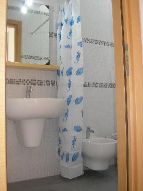 bathroom with shower - ground floor