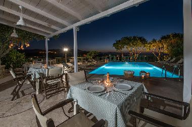 Common swimming-pool and restaurant