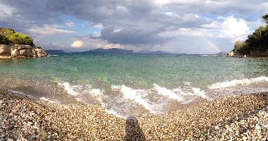beach 150m from house after rain