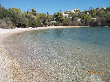 an other beach 2km from house