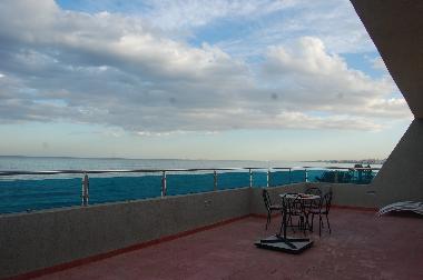 spacious terrace with spectacular sea-view