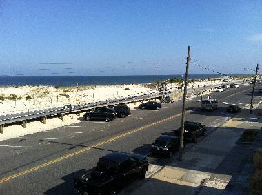 Watch the Antique Cars and Bike Riders Go By from the 3rd Floor Sundeck. 