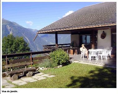 Chalet in Chemin-dessus (Martigny) or holiday homes and vacation rentals