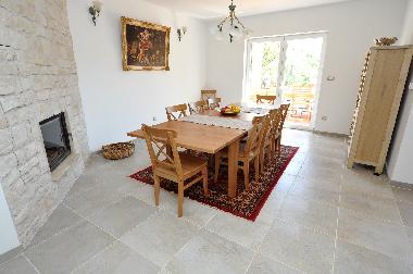 The dining area - Holiday house Villa Tijara, Croatia