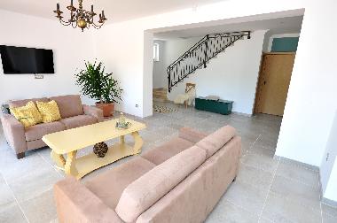 The living area - Holiday house Villa Tijara, Croatia