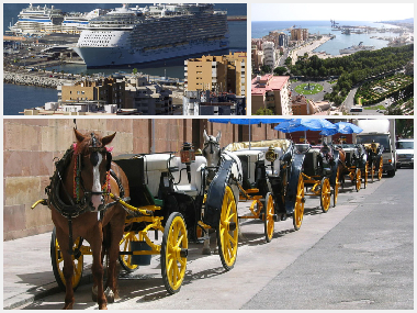 Panoramic views Malaga