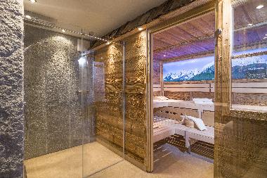 Sauna and infrared cabine