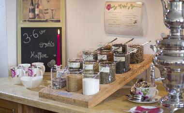 coffee and teabar in the afternoon