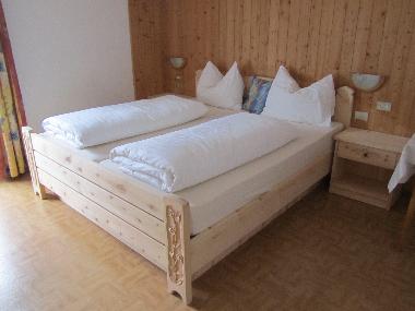 bedroom of the apartment for 4/6 persons with balcony