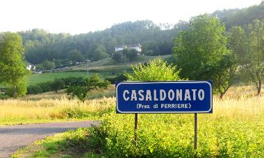 Entering Casaldonato