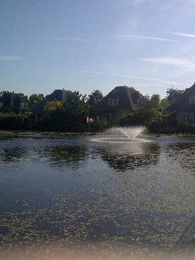 Beautiful lake and lanscaped gardens