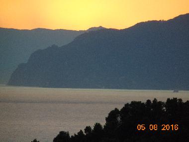 Portofino Promontory shot take from terrazze C Gialla Yellow House