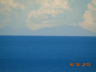 Elba Isle skiline shot from terrazza